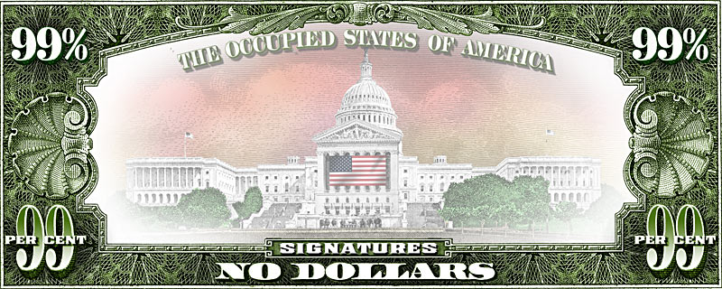 Occupy Wall Street Protest Currency