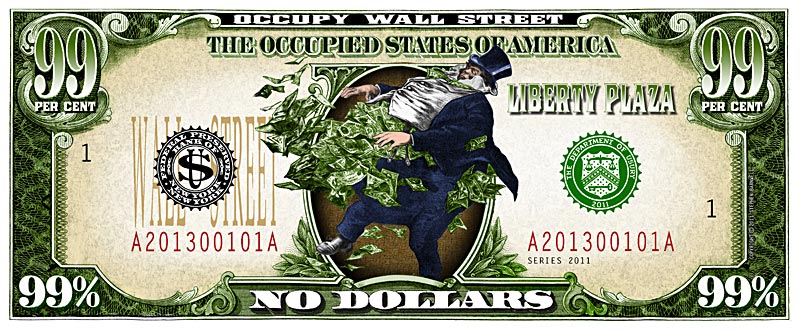 Occupy Wall Street Protest Currency